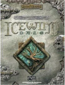Обложка: Icewind Dale, издание — Северная Америка