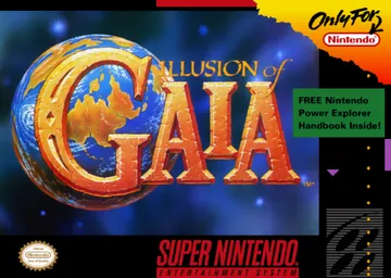 Portada de Illusion of Gaia, edición de Norteamérica