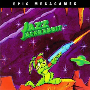 Portada de Jazz Jackrabbit, edición de Norteamérica