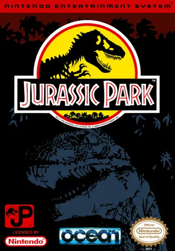 Обложка: Jurassic Park, издание — Северная Америка