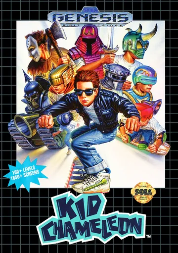 『Kid Chameleon』北米版のパッケージ