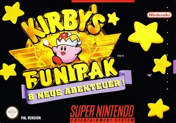 『Kirby's Fun Pak』欧州版のパッケージ