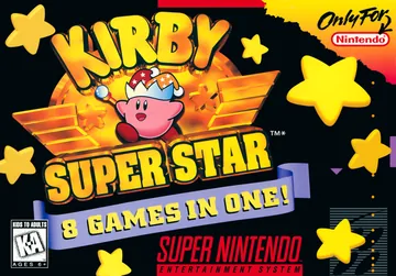『Kirby Super Star』北米版のパッケージ