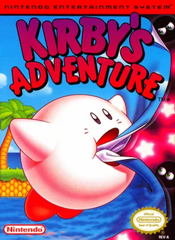 『Kirby's Adventure』欧州版のパッケージ
