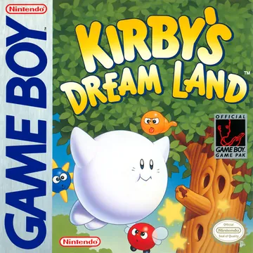 『Kirby's Dream Land』北米版のパッケージ