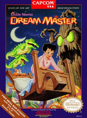 『Little Nemo: The Dream Master』欧州版のパッケージ