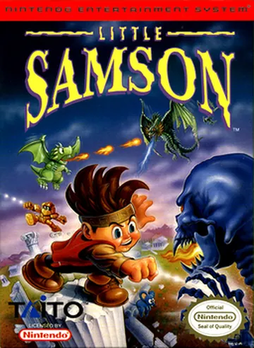 『Little Samson』欧州版のパッケージ