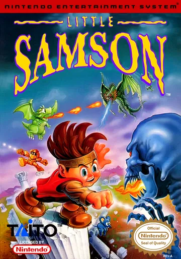 『Little Samson』北米版のパッケージ