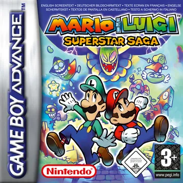 『Mario & Luigi: Superstar Saga』欧州版のパッケージ