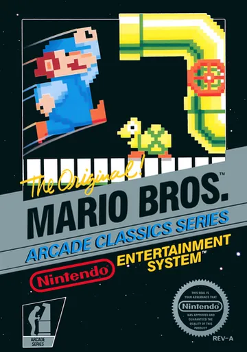 『Mario Bros.』北米版のパッケージ