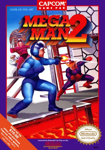『Mega Man 2』北米版のパッケージ