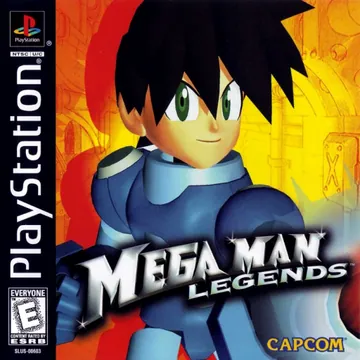 Portada de Mega Man Legends, edición de Norteamérica