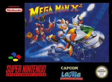 『Mega Man X2』欧州版のパッケージ