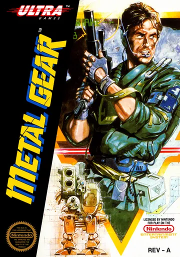 『Metal Gear』北米版のパッケージ