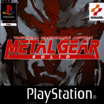 『Metal Gear Solid』欧州版のパッケージ