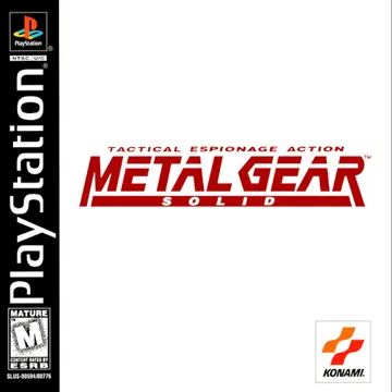 『Metal Gear Solid』北米版のパッケージ