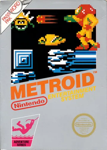 『Metroid』欧州版のパッケージ
