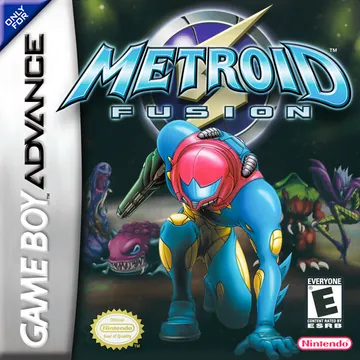 『Metroid Fusion』北米版のパッケージ