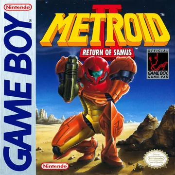 『Metroid II: Return of Samus』北米版のパッケージ