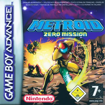 『Metroid: Zero Mission』欧州版のパッケージ