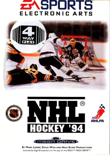 『NHL '94』欧州版のパッケージ
