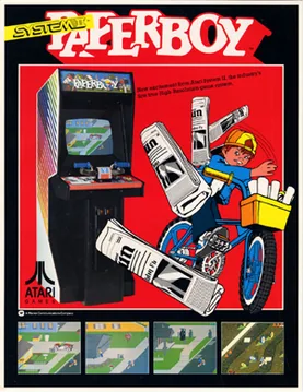 『Paperboy』欧州版のパッケージ