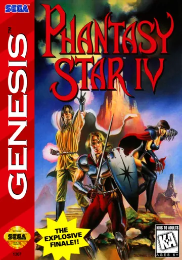 Обложка: Phantasy Star IV, издание — Северная Америка
