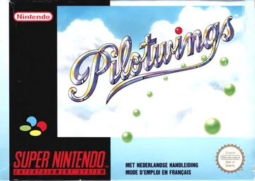 Portada de Pilotwings, edición de Europa