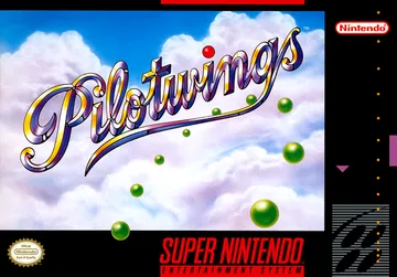 Portada de Pilotwings, edición de Norteamérica