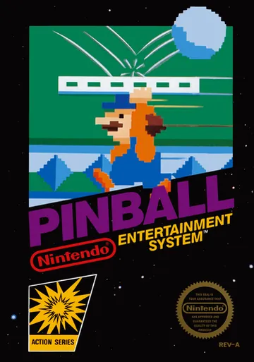 『Pinball』北米版のパッケージ