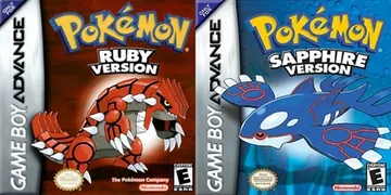 『ポケットモンスター ルビー・サファイア』日本版のパッケージ