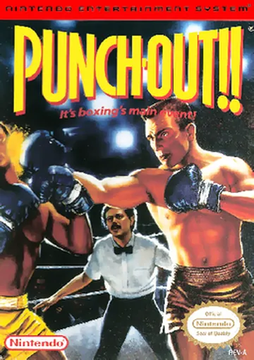 Portada de Punch-Out!!, edición de Europa