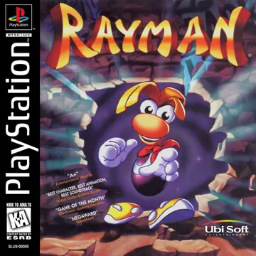『Rayman』北米版のパッケージ