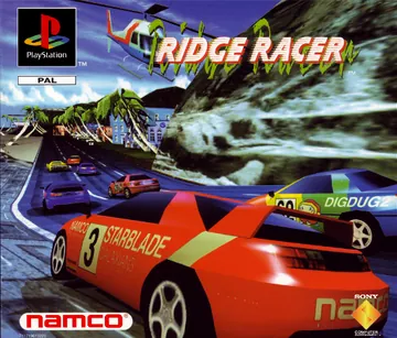 『Ridge Racer』欧州版のパッケージ