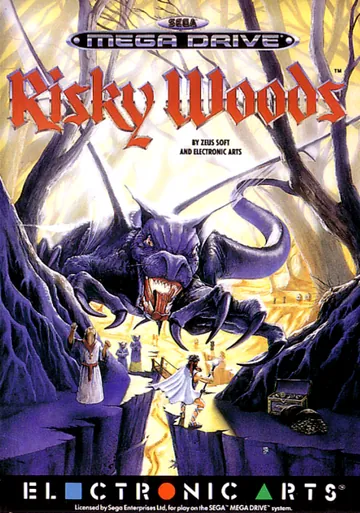 Обложка: Risky Woods, издание — Европа