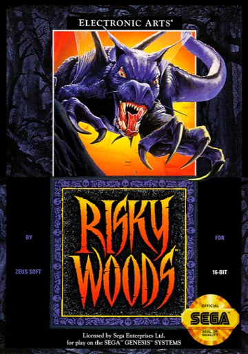 Обложка: Risky Woods, издание — Северная Америка