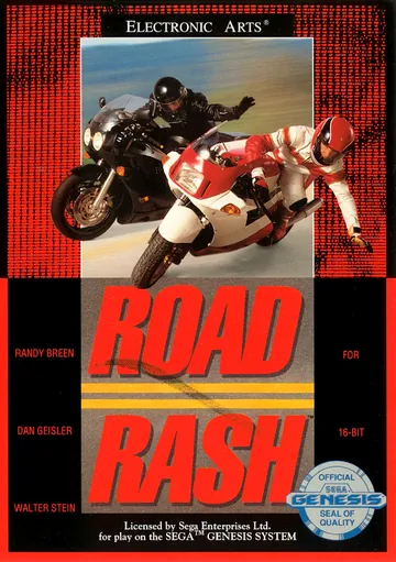 Обложка: Road Rash, издание — Северная Америка