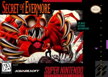 Обложка: Secret of Evermore, издание — Северная Америка