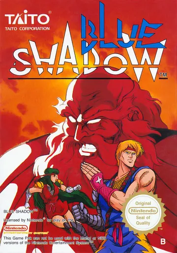『Blue Shadow』欧州版のパッケージ