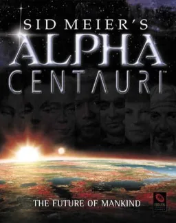 Обложка: Sid Meier's Alpha Centauri, издание — Северная Америка