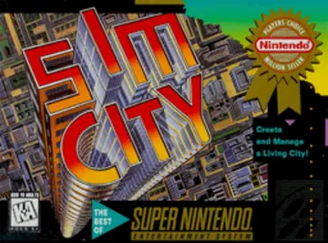 Portada de SimCity, edición de Europa