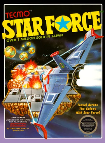 『Star Force』欧州版のパッケージ