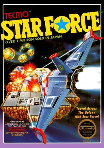 『Star Force』北米版のパッケージ