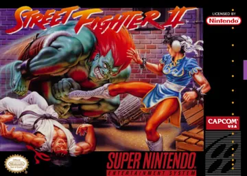 Обложка: Street Fighter II: The World Warrior, издание — Северная Америка