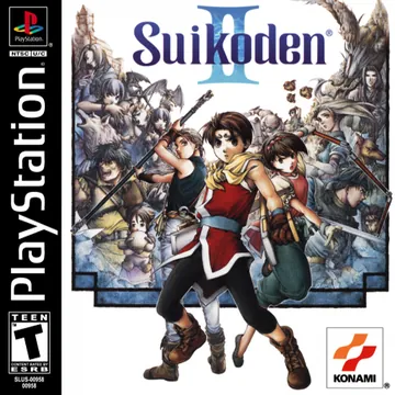 Обложка: Suikoden II, издание — Северная Америка