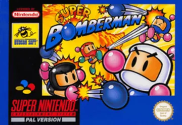 『Super Bomberman』欧州版のパッケージ