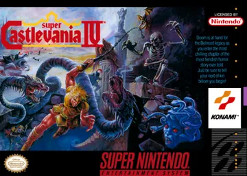 Обложка: Super Castlevania IV, издание — Северная Америка