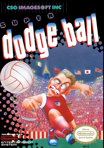 『Super Dodge Ball』北米版のパッケージ