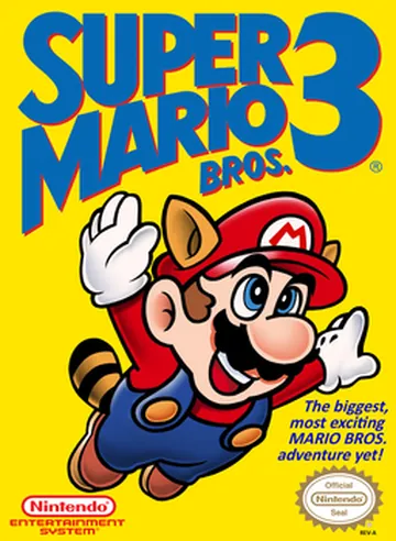 『Super Mario Bros. 3』欧州版のパッケージ