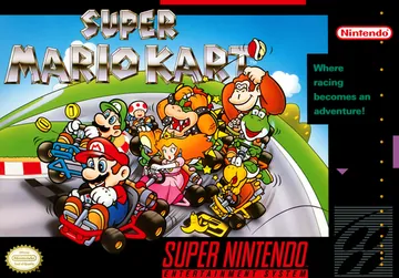 Обложка: Super Mario Kart, издание — Северная Америка